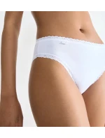 Dámske nohavičky sloggi 24/7 Cotton Lace Tai - biele - SLOGGI