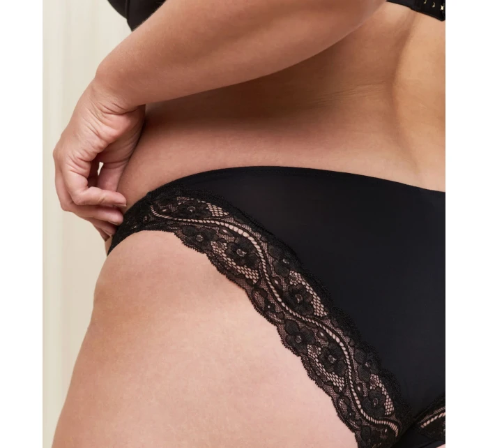 Dámske nohavičky Lovely Micro Tai Black - TRIUMPH Dámske nohavičky Lovely Micro Tai Black - TRIUMPH