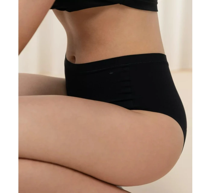 Dámské kalhotky Smart Natural Maxi EX - černé - TRIUMPH