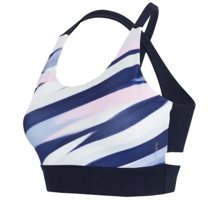 Dámska športová podprsenka HOL20-STAD602 modrá - Outhorn