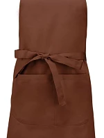 Kariban K 890 Zásterka s náprsenkou „Sommelier“ 20.K890 cacao