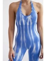 Fitness oblek s push-up chrpově modrý Fitness oblek s push-up chrpově modrý