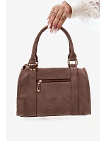 Kabelka z imitace semiše Taupe model 22220869 - Flora&Co