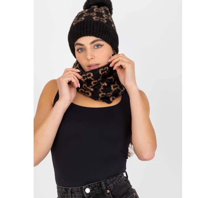 Tunelová šála AT KM CM model 17833741 černá - FPrice