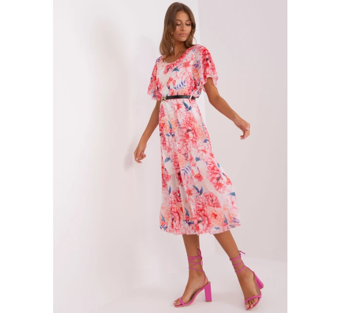 Sukienka DHJ SK 3171 2.60 beżowy Sukienka DHJ SK 3171 2.60 beżowy