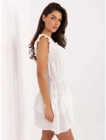 Sukienka MI SK model 21204690 biały - FPrice Sukienka MI SK model 21204690 biały - FPrice