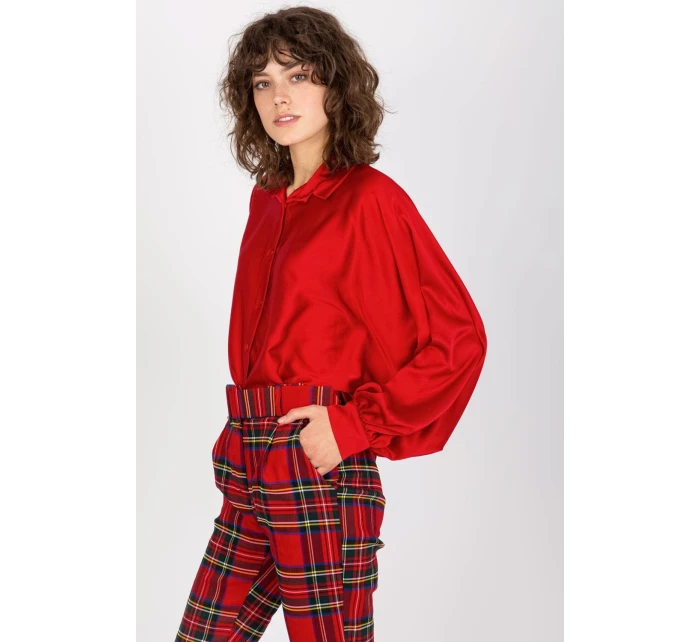 Košeľa s dlhým rukávom model 174050 Taliansko Moda Košeľa s dlhým rukávom model 174050 Taliansko Moda