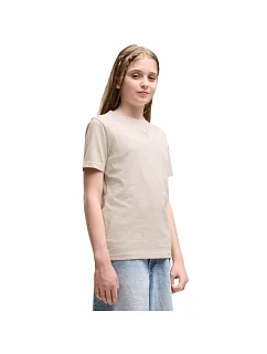 Dětské tričko ESS Cat Logo Tee, béžové, 82 model 22300952 - Puma