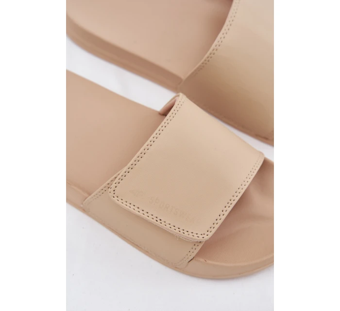 Dámské Pantofle Béžové model 21697593 - 4F