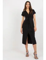Dámské denní šaty model 18828837 černé New Collection - FPrice Dámské denní šaty model 18828837 černé New Collection - FPrice