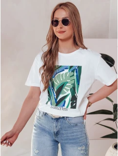 dámské tričko s potiskem bílé Dstreet model 21977093 - FashionStreet