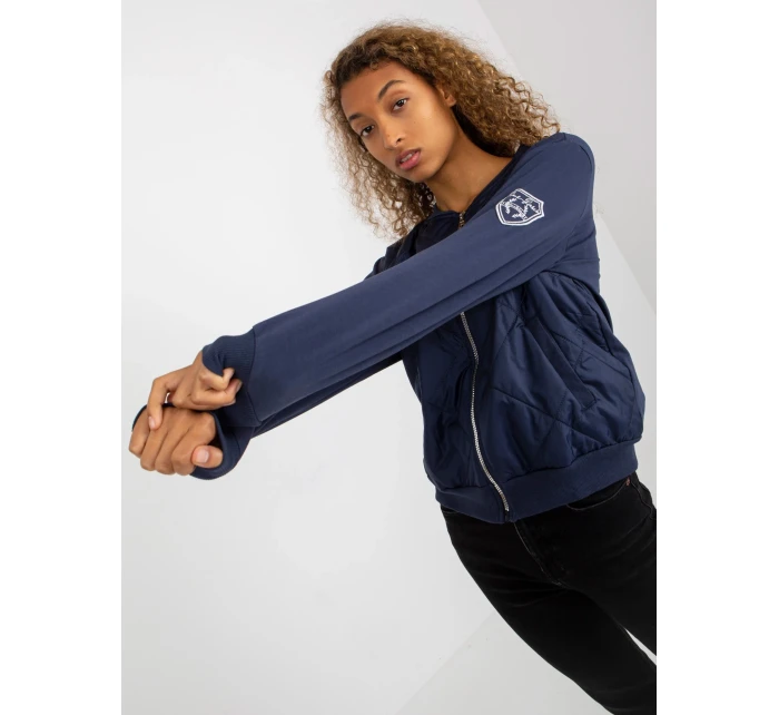 Mikina RV BL 8225.88 tmavo modrá