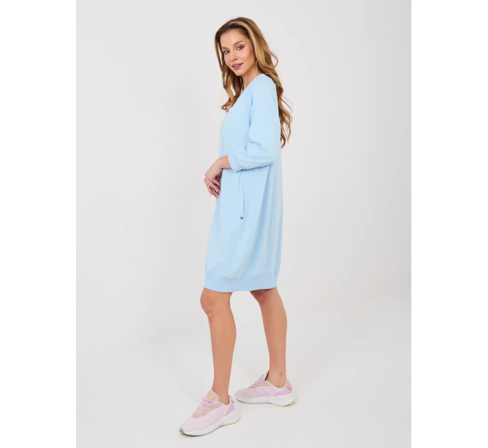 RV šaty SK 7203.35P svetlomodré