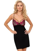 Nočná košeľa Candy 2 čierna - Donna