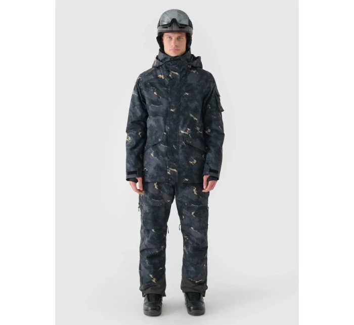 Pánska snowboardová bunda s membránou 10000 4F 4FWAW24TTJAM509-90A Pánska snowboardová bunda s membránou 10000 4F 4FWAW24TTJAM509-90A