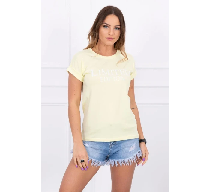 Limitovaná edice model 18743056 světle žlutá - K-Fashion