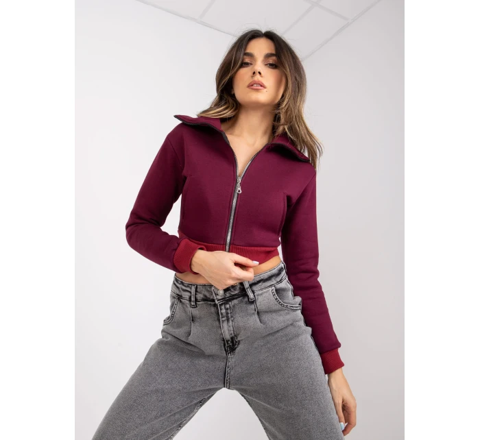 Mikina RV BL 7305.79 gaštanová Mikina RV BL 7305.79 gaštanová