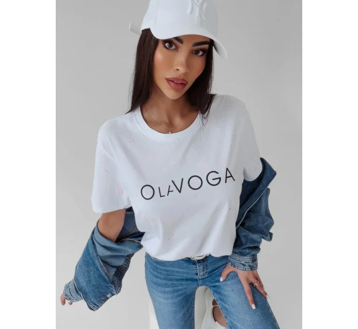 Dámske tričko 277907 biele - Ola Voga Dámske tričko 277907 biele - Ola Voga