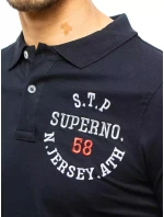 FashionStreet pánske tmavomodré polo tričko PX0418