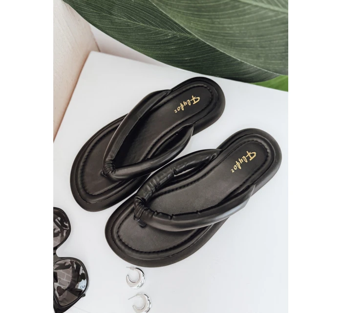 Dámske žabky EASYDAY black FashionStreet ZY0993