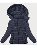 Dámska prechodná prešívaná bunda tmavomodrá (16M9101-215) Dámska prechodná prešívaná bunda tmavomodrá (16M9101-215)