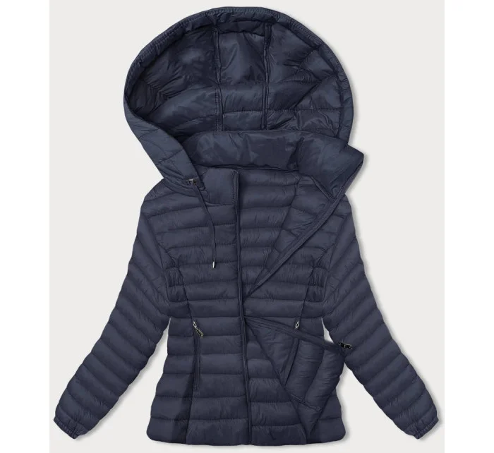 PRZEJŚCIOWA PIKOWANA KURTKA DAMSKA GRANATOWA model 18823204 - J.STYLE PRZEJŚCIOWA PIKOWANA KURTKA DAMSKA GRANATOWA model 18823204 - J.STYLE