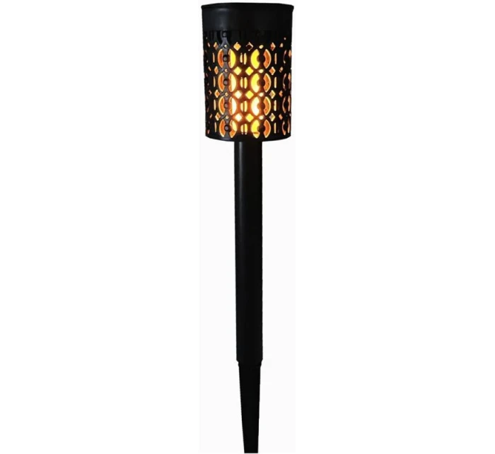 SOLÁRNA LAMPA S EFEKTOM OHŇA PLAMEŇ 5,5X36CM 6 LED