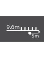 VIANOČNÝ STROMČEK SVETELNÁ REŤAZ 96 LED RGB S DIAĽKOVÝM OVLÁDANÍM