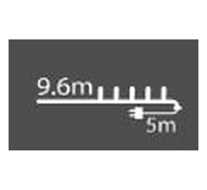 VIANOČNÝ STROMČEK SVETELNÁ REŤAZ 96 LED RGB S DIAĽKOVÝM OVLÁDANÍM