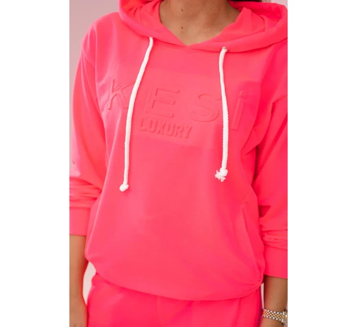 Bavlnený set Kesi Luxury Pink neon Bavlnený set Kesi Luxury Pink neon