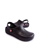 Męskie Lekkie Klapki Chodaki Big Star II175001 Czarne