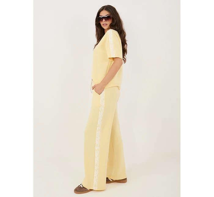Spodnie IT SP model 22109722 jasny żółty - FPrice