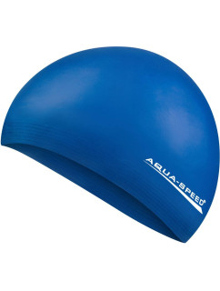 AQUA SPEED Plavecká čiapka Soft Latex Tmavo modrý vzor 02