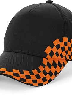B 159 5 panelová kšiltovka  black/orange model 22411633 - Beechfield