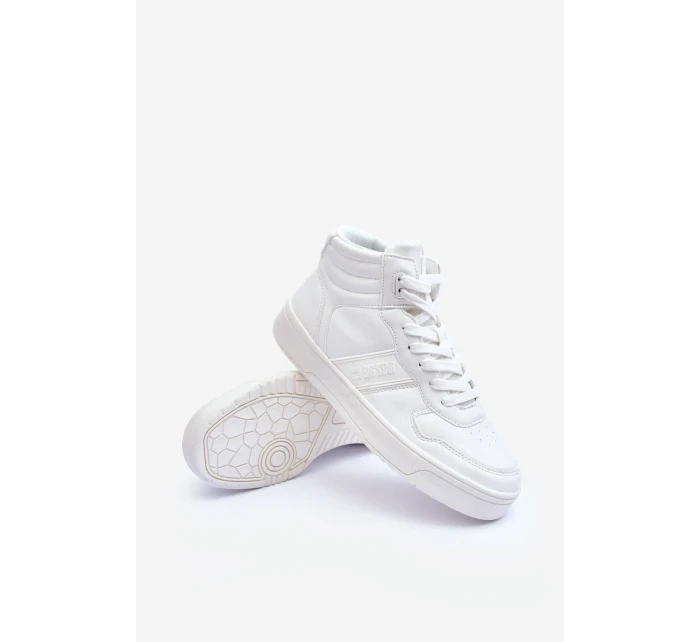 Buty Sportowe Męskie Memory Foam Big Star KK174134 101 Białe Buty Sportowe Męskie Memory Foam Big Star KK174134 101 Białe