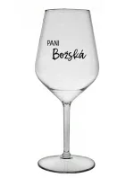 PANI BOŽSKÁ - priehľadný nerozbitný pohár na víno 470 ml