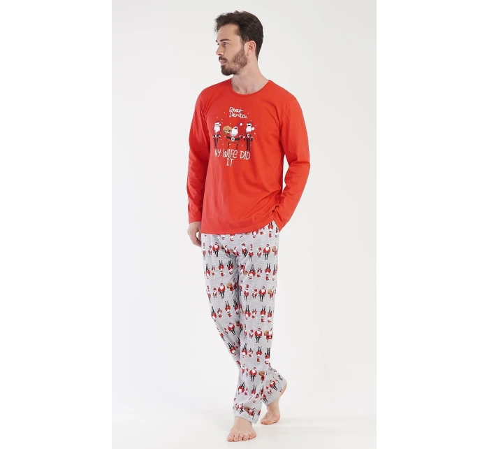 Pánske pyžamo dlhé Santa