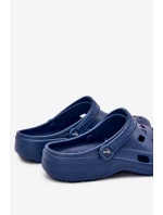 Klapki Męskie Piankowe LEMIGO 807 Granatowe