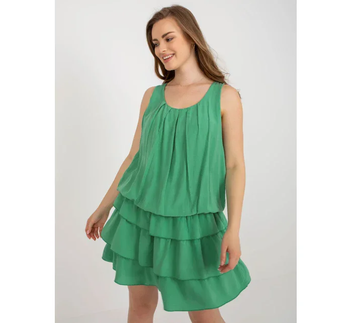 TW SK BI 8139 šaty.44 zelená TW SK BI 8139 šaty.44 zelená