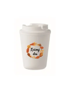 KRÁSNÝ DEN (PODZIM) - bílý termohrnek 300 ml