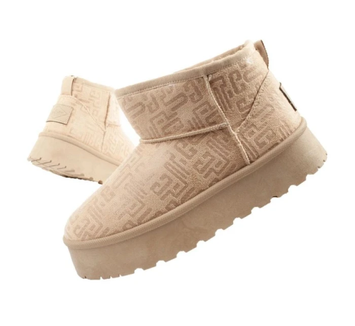 snow boots winter fashion boots beige dámské model 21406183 - Lee Cooper snow boots winter fashion boots beige dámské model 21406183 - Lee Cooper