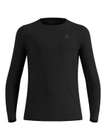 Odlo BL TOP Tričko s výstrihom l/s MERINO 200 veľkosť M Black