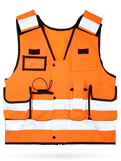 – Multifunkční vesta  hi vis orange model 22461410 - Korntex
