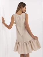 Šaty 328 SK 5074.74 béžová