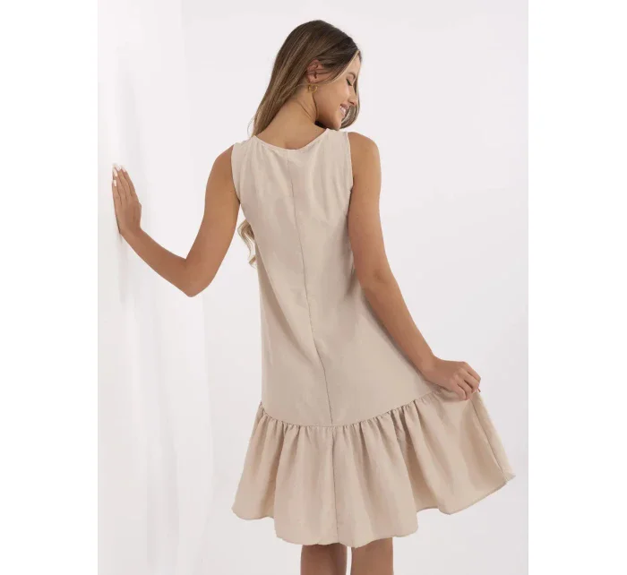 Šaty 328 SK 5074.74 béžová