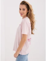 T shirt model 21798095 jasny różowy - FPrice
