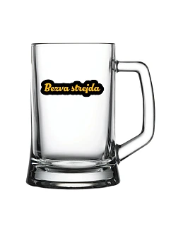Bezva strýko - pivný pohár 0,5 l