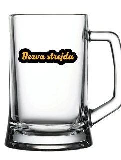 Bezva strýko - pivný pohár 0,5 l