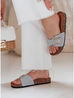 Dámské korkové žabky blue Dstreet model 21989055 - FashionStreet