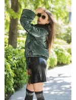 KRÓTKA KURTKA Z ZIELONA model 21242393 - Ann Gissy KRÓTKA KURTKA Z ZIELONA model 21242393 - Ann Gissy